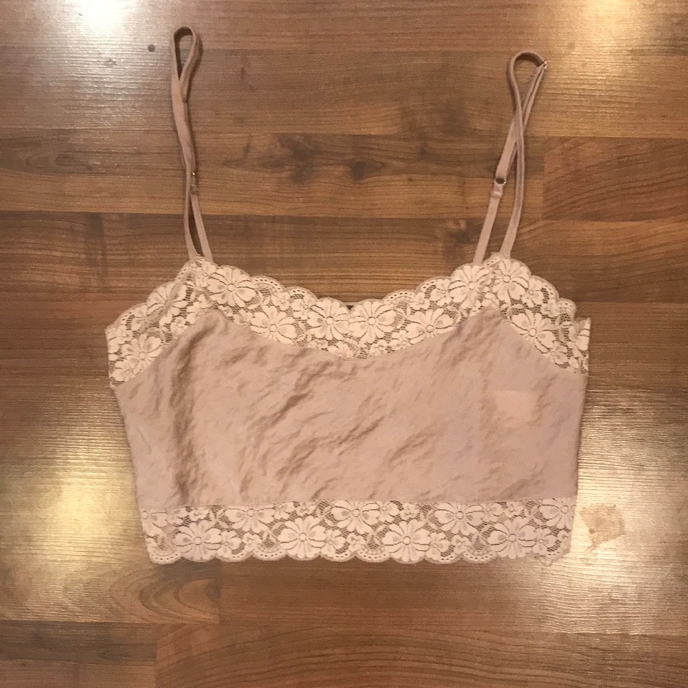 Brandy Melville silky tank top